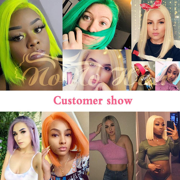 Top Quality Short Virgin Brazilian Hair Bob Wigs For Black Women, Wholesale 100% Natural Short Straight Human Hair Wigs