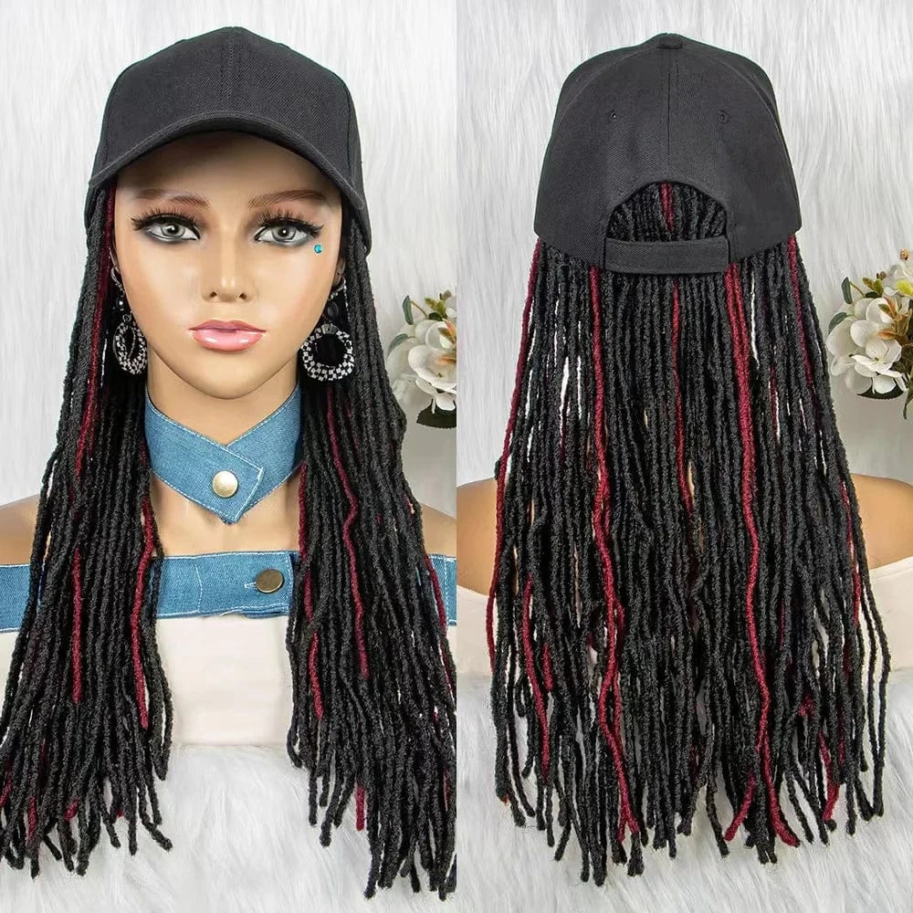 top quality synthetic braided wig cap for black women