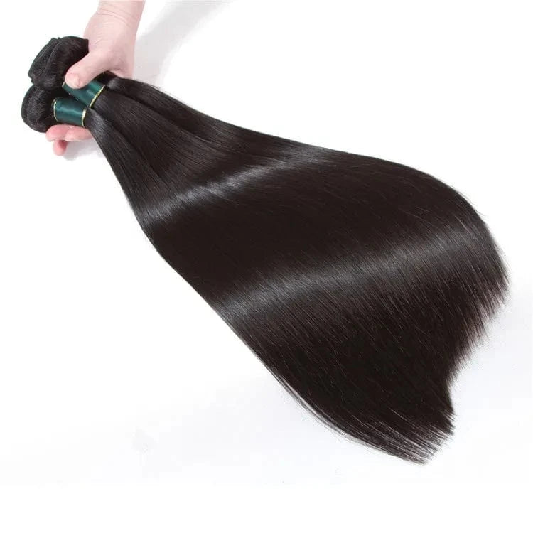 Top Seller Virgin Cuticle Aligned Straigjt Wave Bundles Raw 100% Real Brazilian Hair Pieces For Black Women With Long Lasting