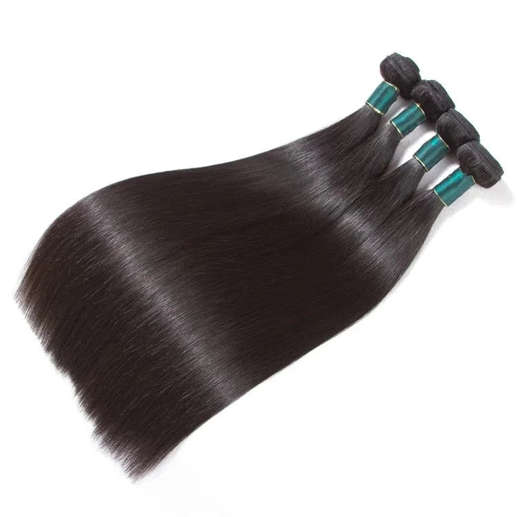 Top Seller Virgin Cuticle Aligned Straigjt Wave Bundles Raw 100% Real Brazilian Hair Pieces For Black Women With Long Lasting