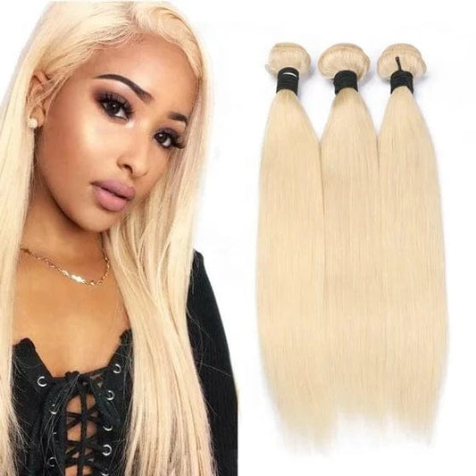 Top selling Straight blonde virgin human hair 613 bundles,human hair extension Customized Hot Hair Style