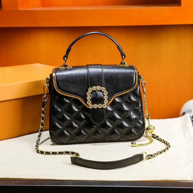 trendy good quality fashion leather handbag 2023 luxury women bags new design handbag