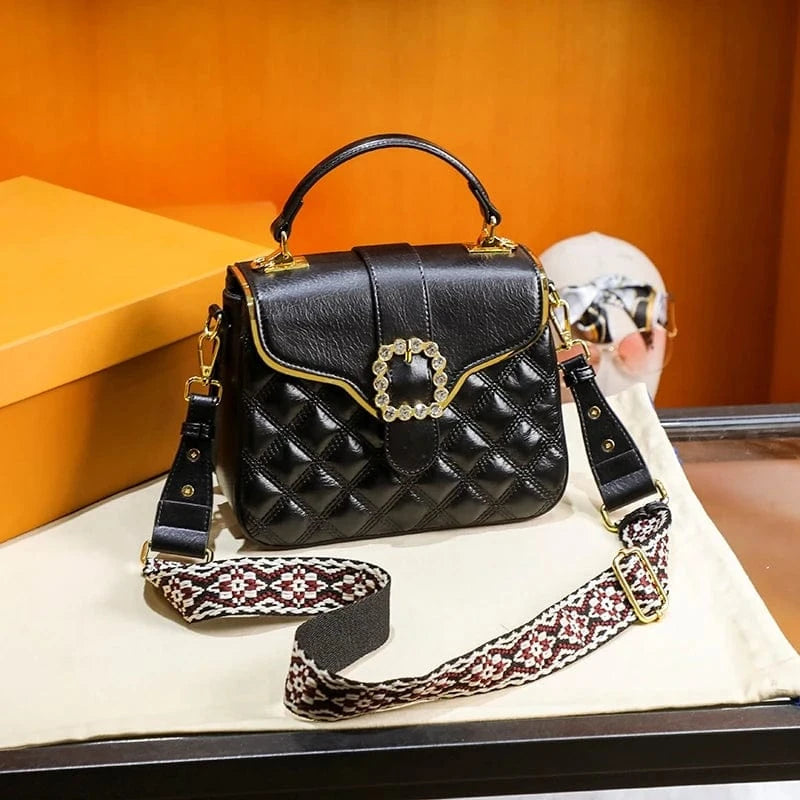 trendy good quality fashion leather handbag 2023 luxury women bags new design handbag