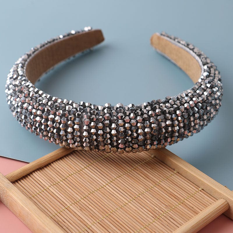 Trendy Head bands Hair Accessories Full Diamond Jewelled Headwear Colorful Girls Bling Headband