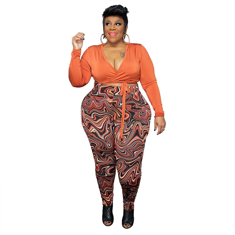 Trendy Women Clothes 2022 Women Summer Crop Top Set Large Size Ladies Fashion Smooth Skinny