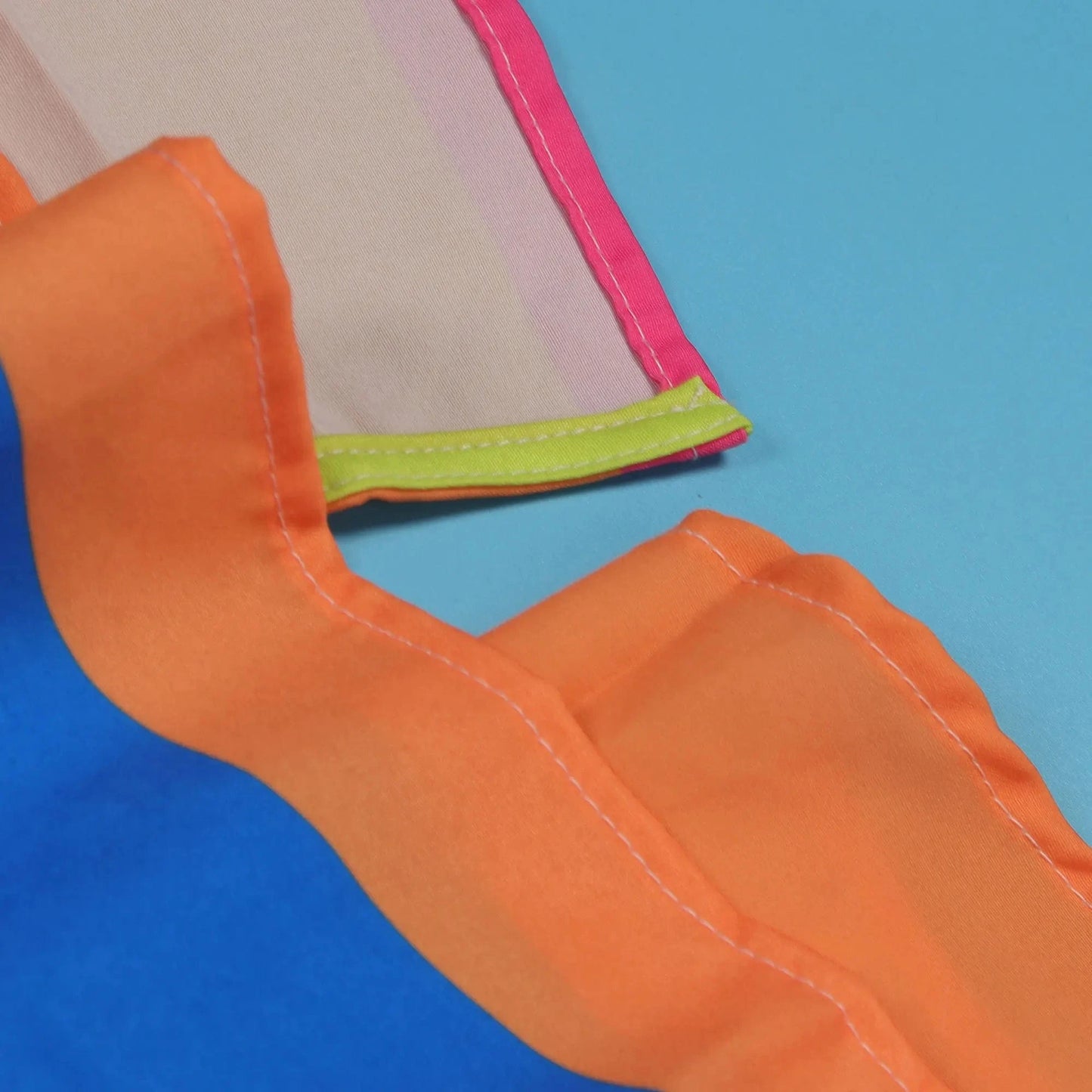 Trendy Women Clothes Oversize Positional Print Rainbow Long  polyester Cardigan Jacket