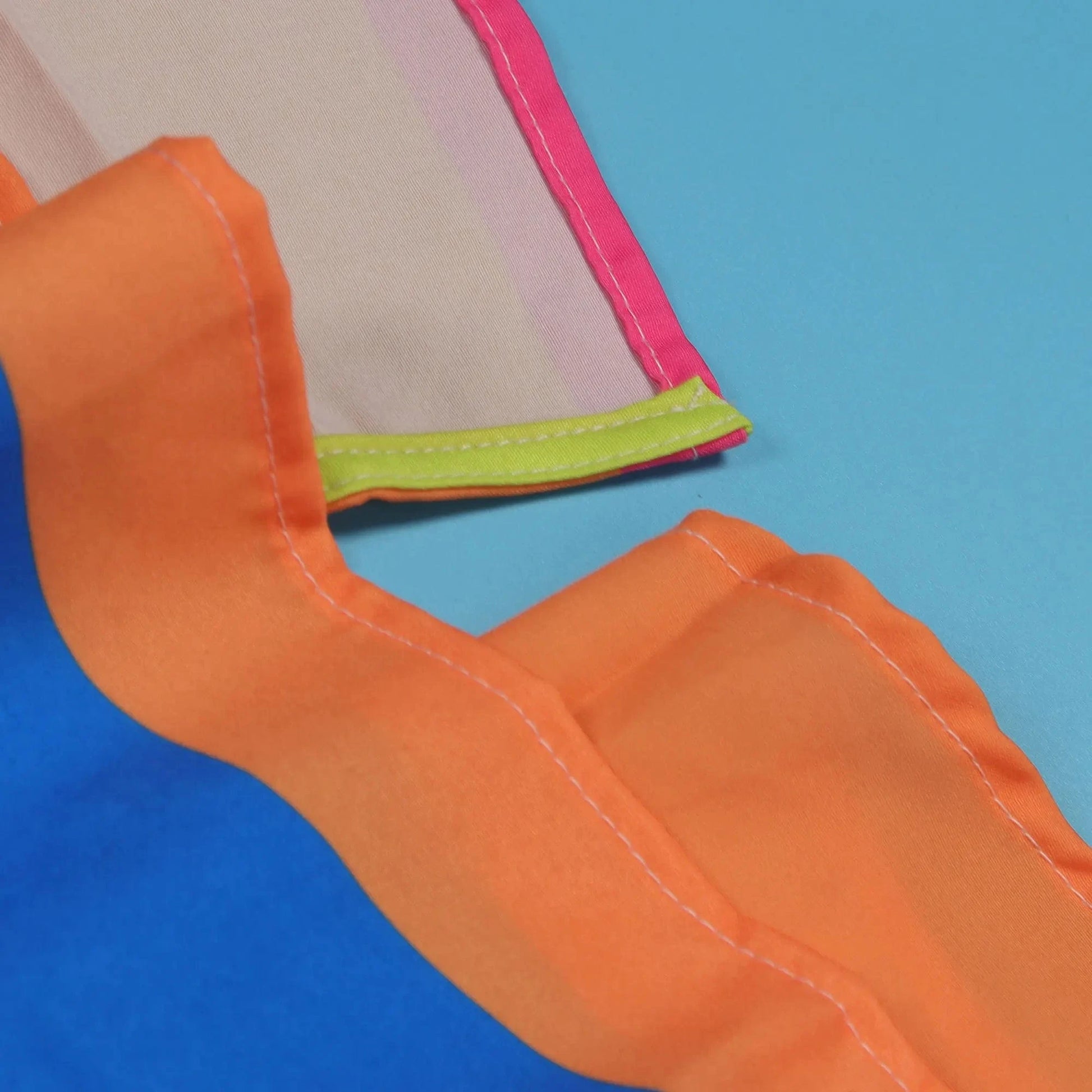 Trendy Women Clothes Oversize Positional Print Rainbow Long  polyester Cardigan Jacket