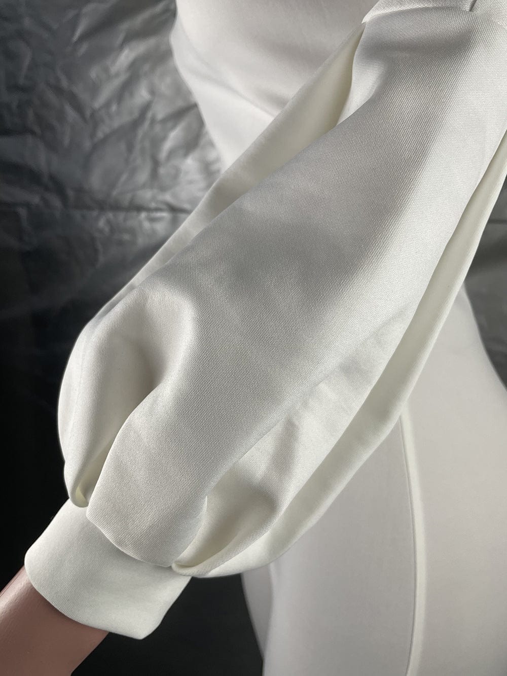 Trendy Women Clothes Women's Fashion Off Shoulder Lantern Sleeve Jumpsuit