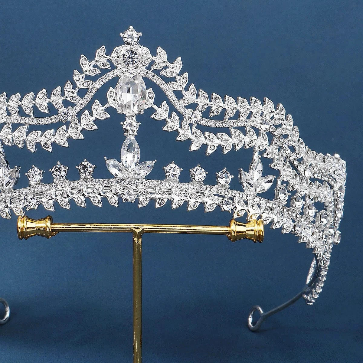 TS-J3056S Dropshipping European Retro Hair Accessories Pageant Rhinestone Crystal Tiaras Crown for Bridal Queens Corona hair jewelry