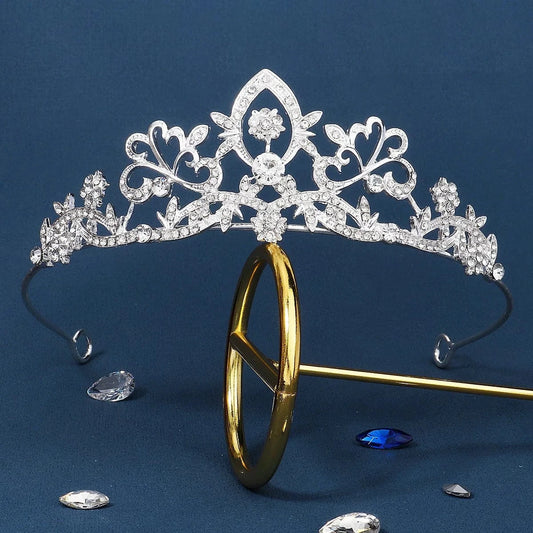 TS-J3057S Drop shipping Light Weight Hot Sale Wedding Bride Rhinestone Crystal Tiaras Crown for Bridal Queens Corona