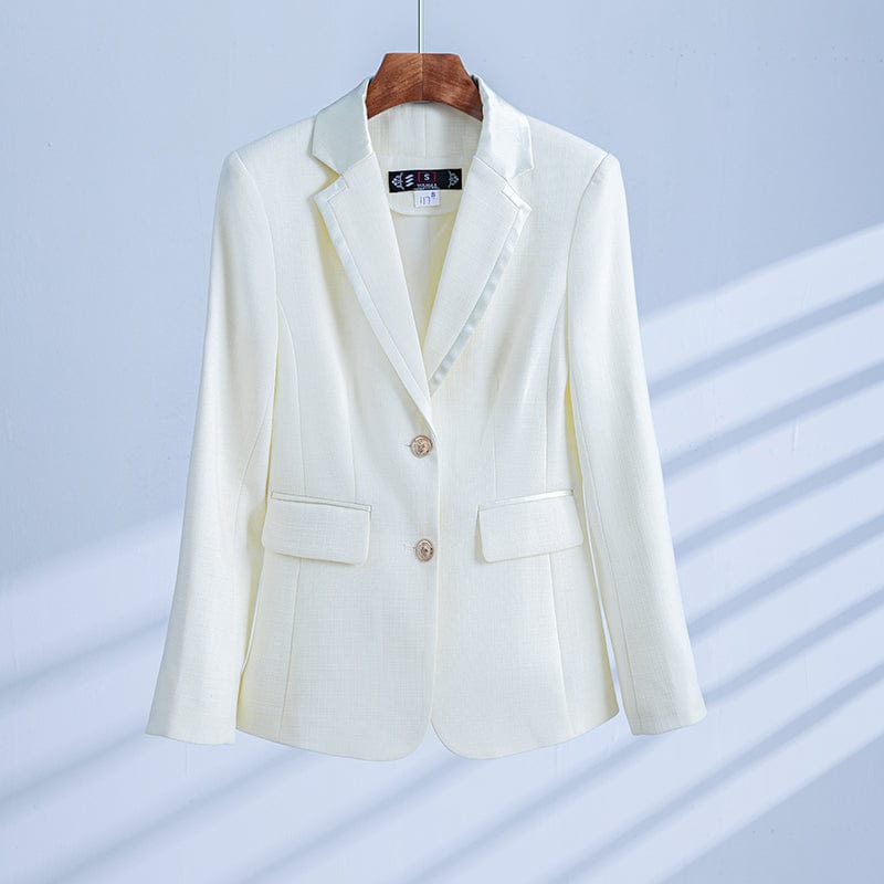 Tweed Wholesale High-quality Patchwork Women Suits 2 piece Pant Suit Fashion Office Lady Work Clothes Pink Blazer and Trouser