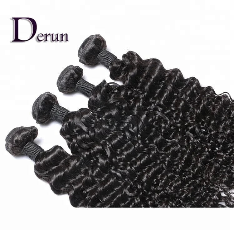 Unprocessed 100% Virgin Human Hair Bundles Water Wave Hair Weave Brazilian Hair Cuticle Aligned