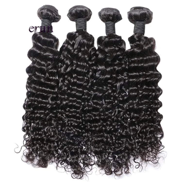 Unprocessed 100% Virgin Human Hair Bundles Water Wave Hair Weave Brazilian Hair Cuticle Aligned