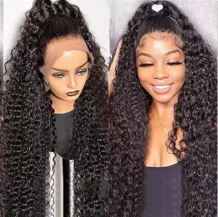 Unprocessed Brazilian Human Hair HD Lace Wig OEM Vendors Water Wave Virgin Cuticle Aligned Full Swiss Lace 100% Human Hair Wig