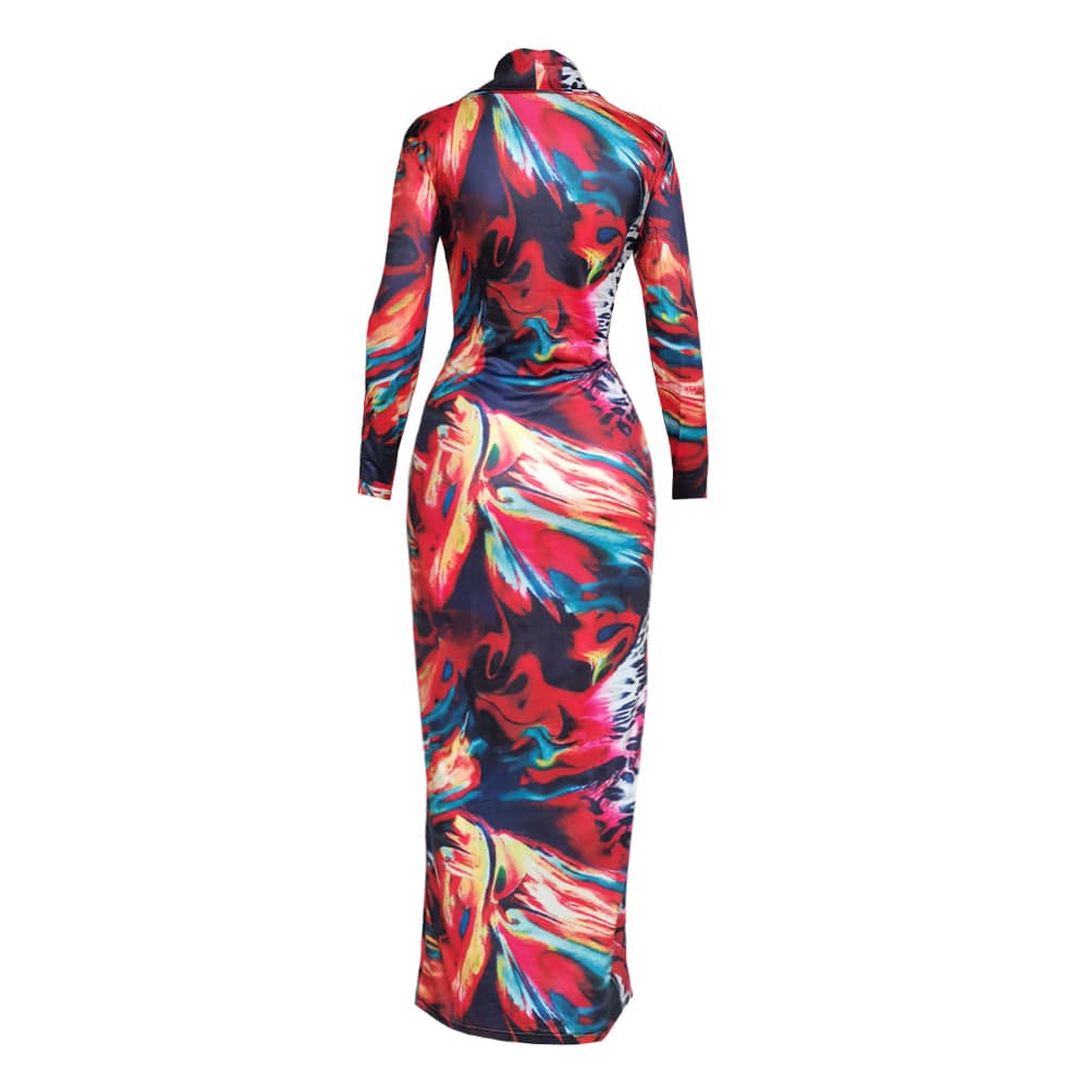 victorian style dresses women's one line shoulder Amazon popular bag hip long sleeve dress casual one step dress