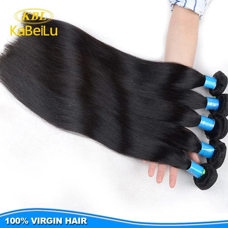 Virgin mink brazilian natural straight hair flat wefts,human hair weave bundles brazilian,100%  genius weft hair extensions