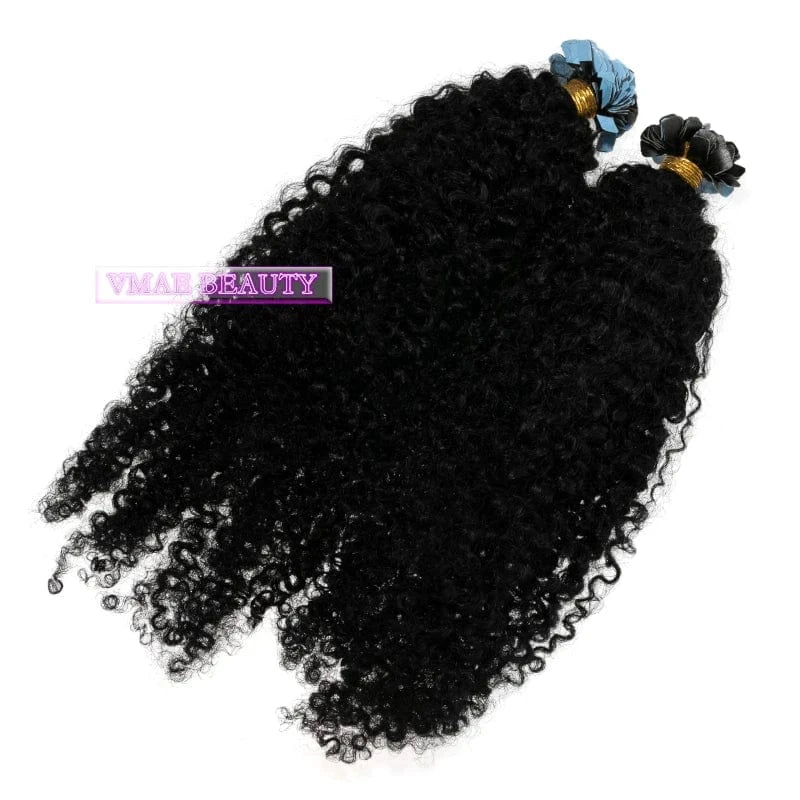 Vmae 3A 4A 4B 4C Deep Kinky Afro Curly Tape Ins 100% Human Hair Raw Vietnamese Mini Tape In Real Human Hair Extensions Remy