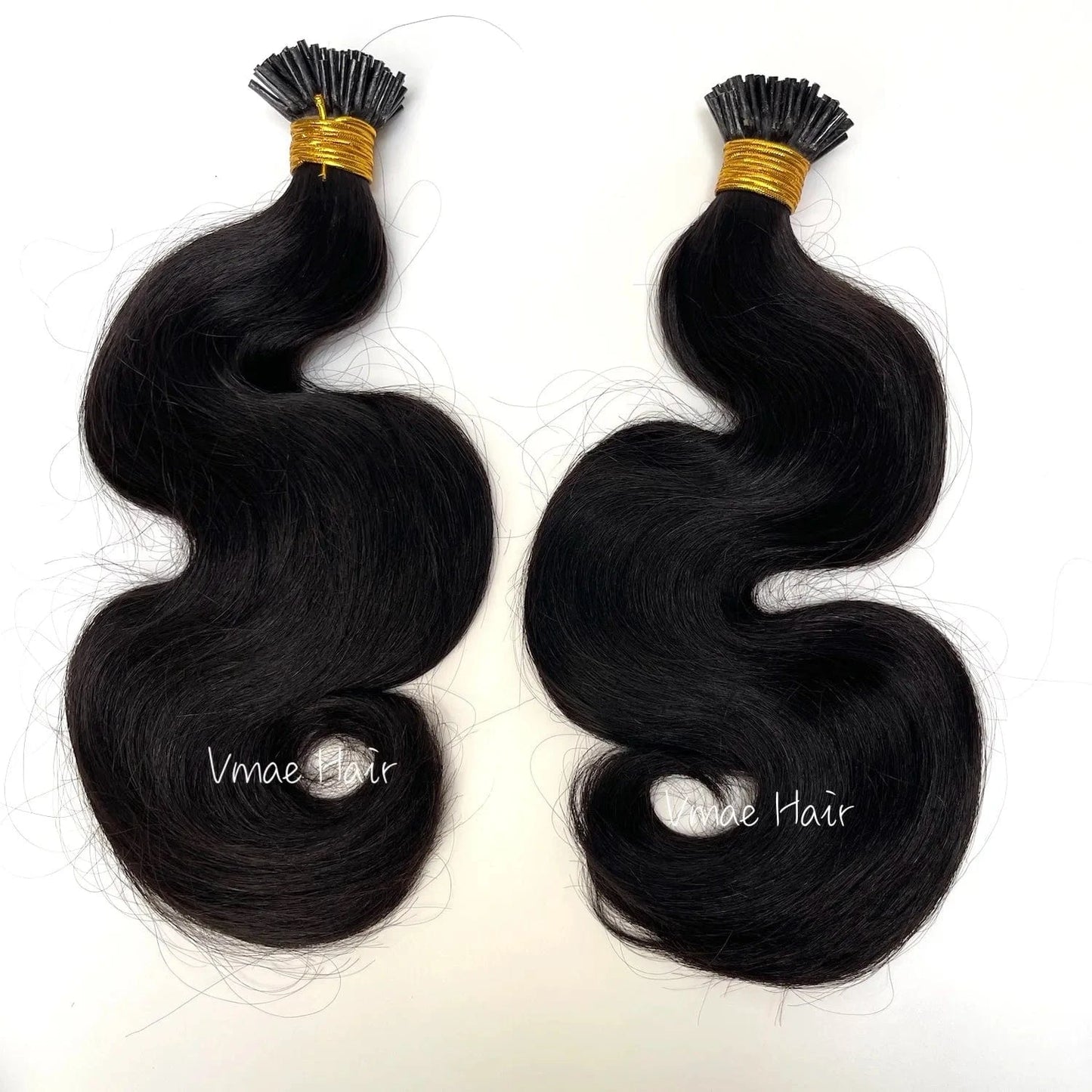VMAE Brazilian Raw Virgin Afro 3B 3C Kinky Curly I Tip Keratin Hair Wave Pre Bonded Cuticle Aligned Remy Hair Extension