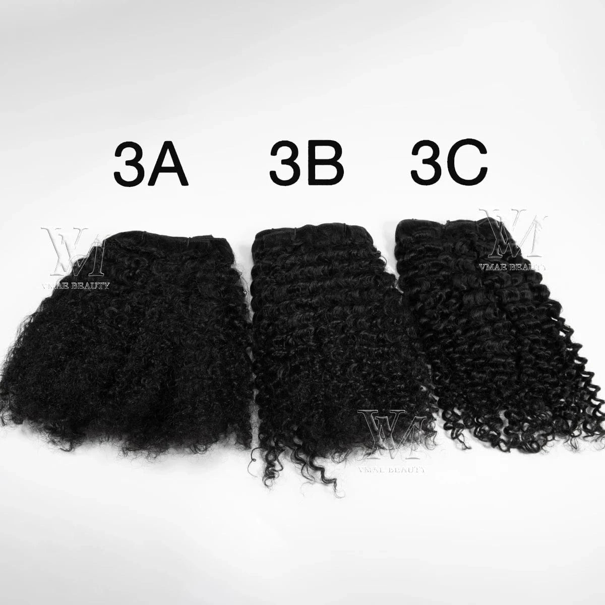 VMAE Burmese 100g 120g Natural Black Afro Kinky Curly 3A 3B 3C 4A 4B 4C Clip Ins Human Hair Clip In Extensions for Black Women