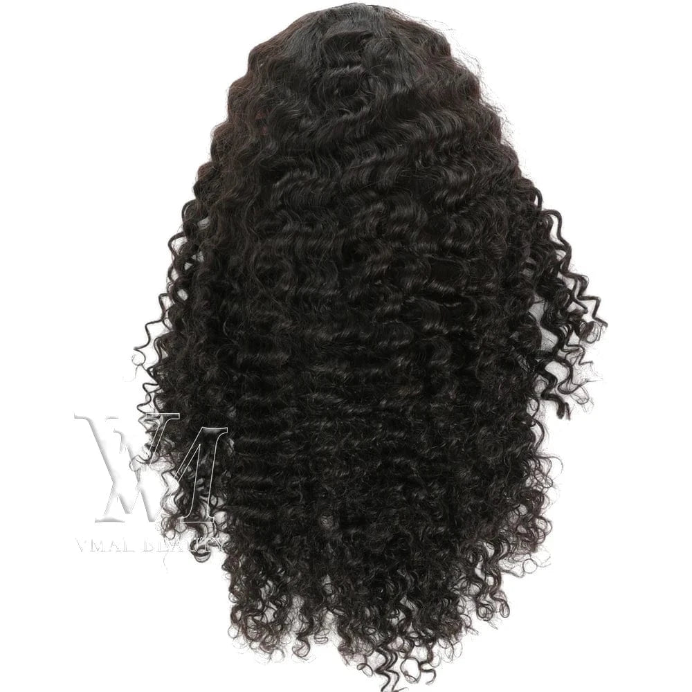 VMAE Mongolian Raw Virgin Cuticle Aligned Wigs 4A 3A 3B 3C Afro Kinky Curly U V Part Human Hair Wigs for Black Women
