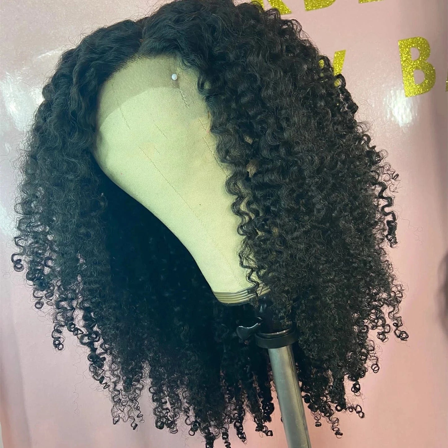 VMAE Raw Burmese Virgin Hair Cuticle Aligned 3A 3C 4A 4B 4C Kinky Afro Curly Human Hair Bundles with Closure Set HD Lace Closure