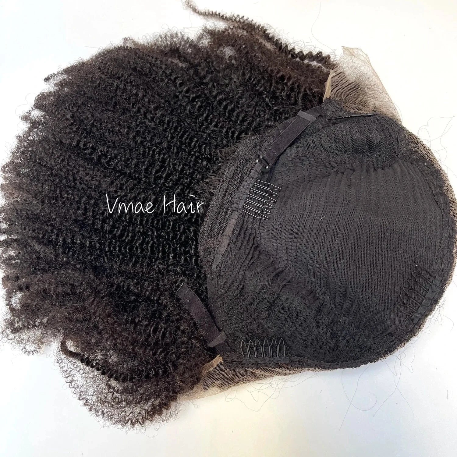 VMAE Unprocessed Virgin Raw Afro Kinky Curly 4B Human Hair 13*6 HD Lace Frontal Wig Lace Front Wigs for Black Women