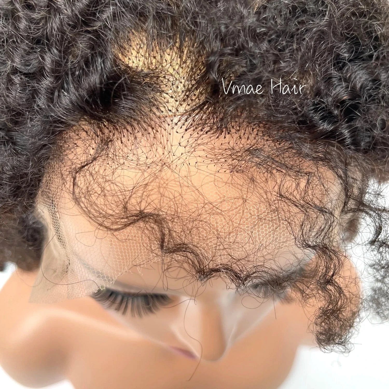 VMAE Unprocessed Virgin Raw Afro Kinky Curly 4B Human Hair 13*6 HD Lace Frontal Wig Lace Front Wigs for Black Women