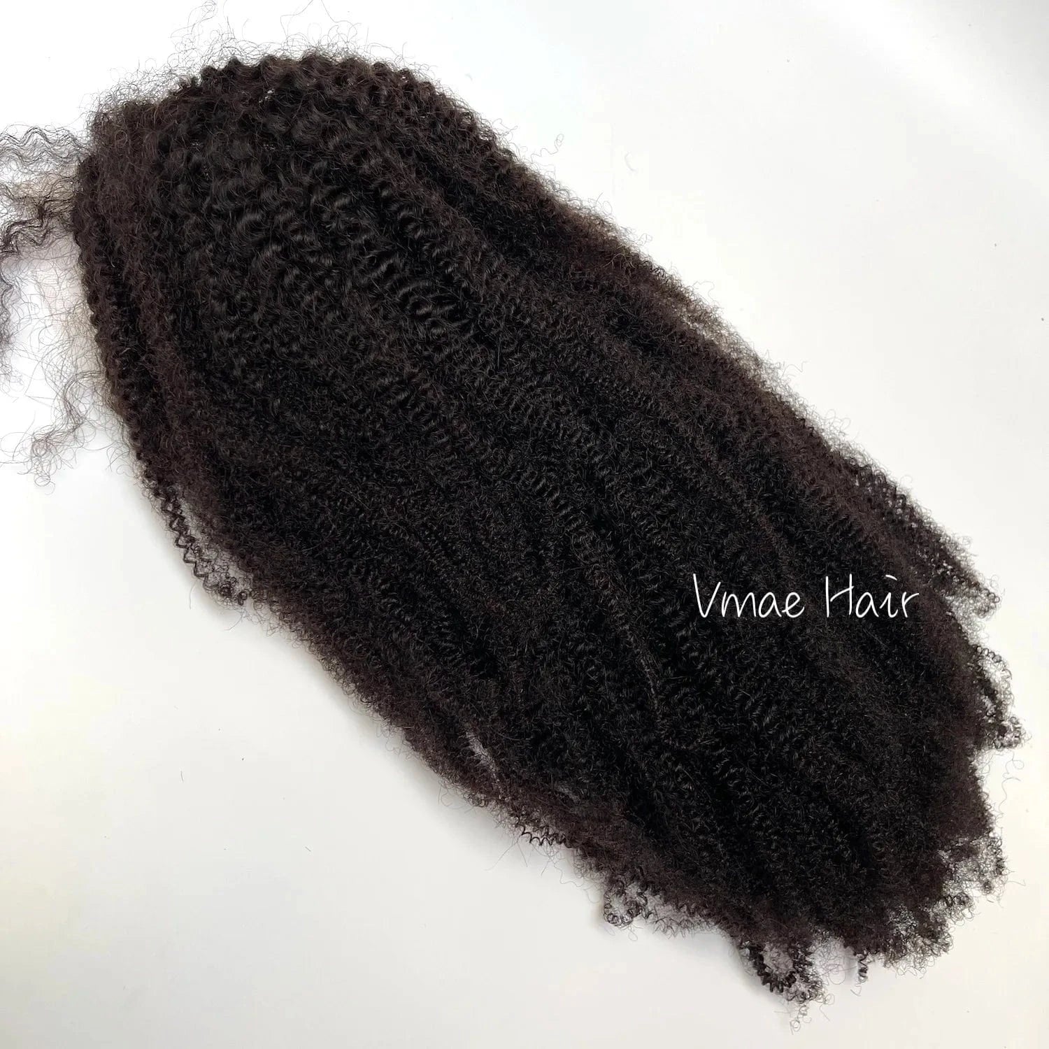 VMAE Unprocessed Virgin Raw Afro Kinky Curly 4B Human Hair 13*6 HD Lace Frontal Wig Lace Front Wigs for Black Women