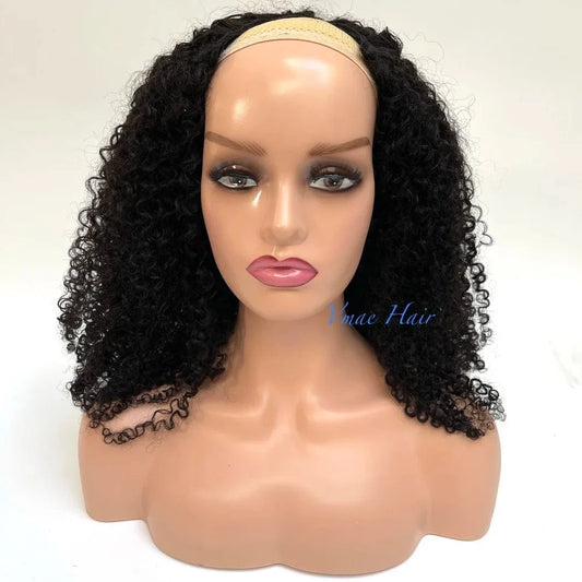 VMAE Wig Vendors for Black Women Virgin Cuticle Aligned Hair Vietnamese Raw Hair Wigs Afro Kinky Curly U Part Wig Human Hair