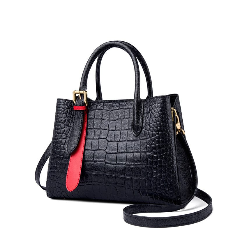 W615-black Drop shopping 99343 fashion Designer women's genuine leather bags women handbags for women shoulder tote bags crossbody bag
