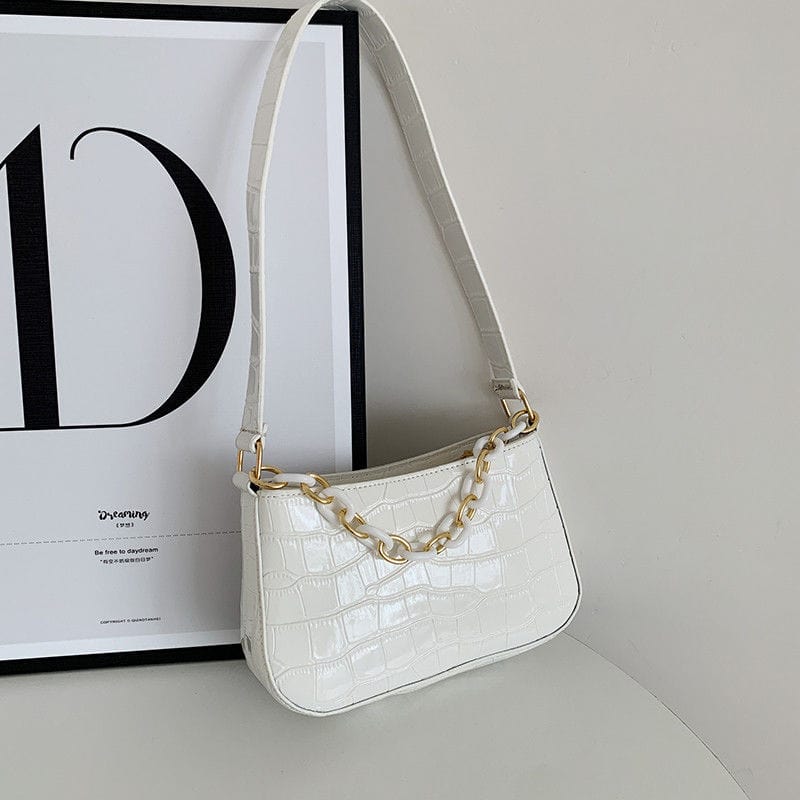 White New Trendy Women Hand Bags Small Kid Bag Women Designer Handbags Famous Brands Purses Women's Tote Bags