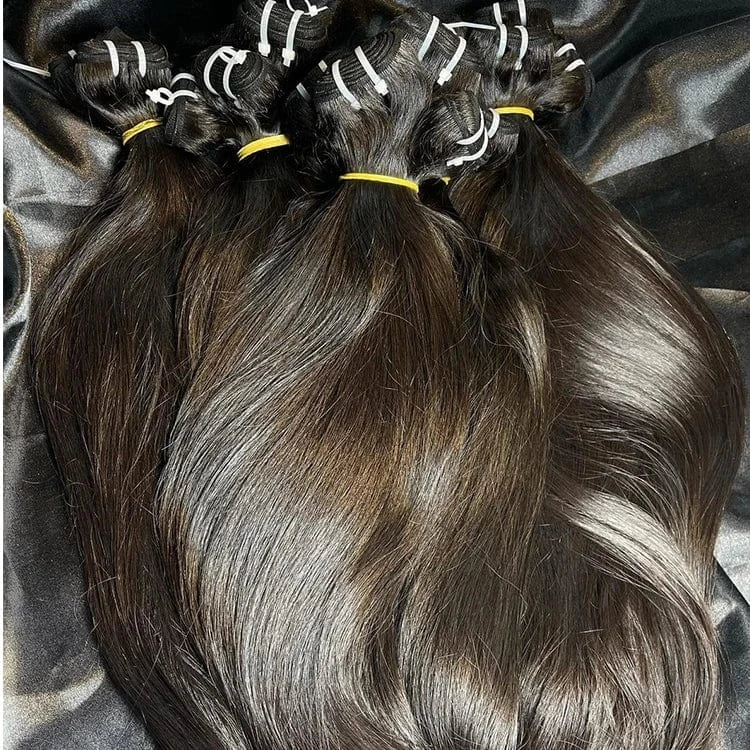 Wholesale 12a Grade Raw Hair bundles Raw virgin cuticle aligned Unprocessed Raw indian hair Bundles