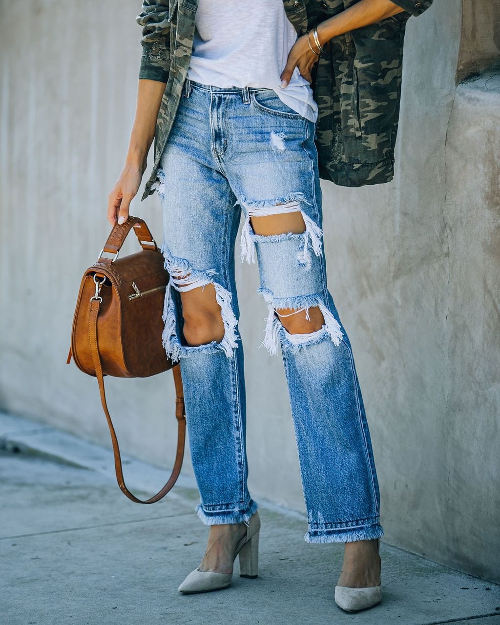 Wholesale 2022 winter hot sale women's pants high quality fashion hollow out pocket high waist jeans