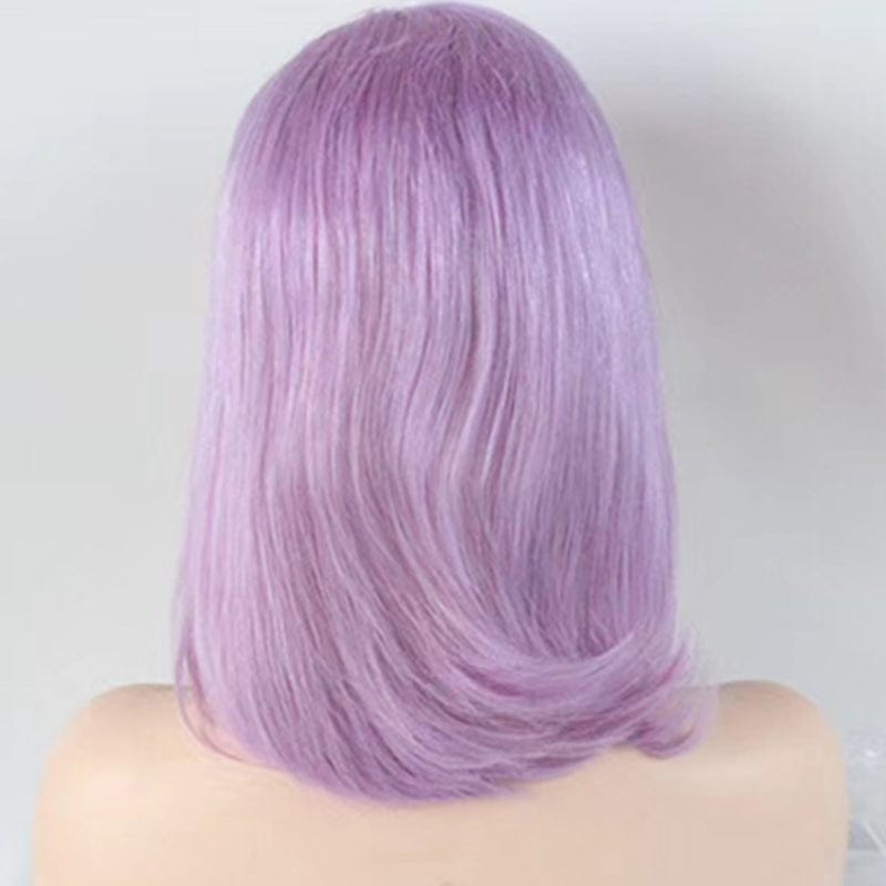 wholesale 5x5 hd lace closure wig afro wigs for black women human hair purple colored remy human hair wigs