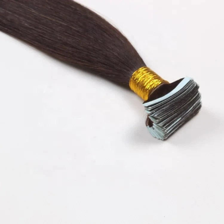 Wholesale 9A Russian Remy Extensions Double Drawn Tape In Hair Extensions Virgin Human Tape Hair