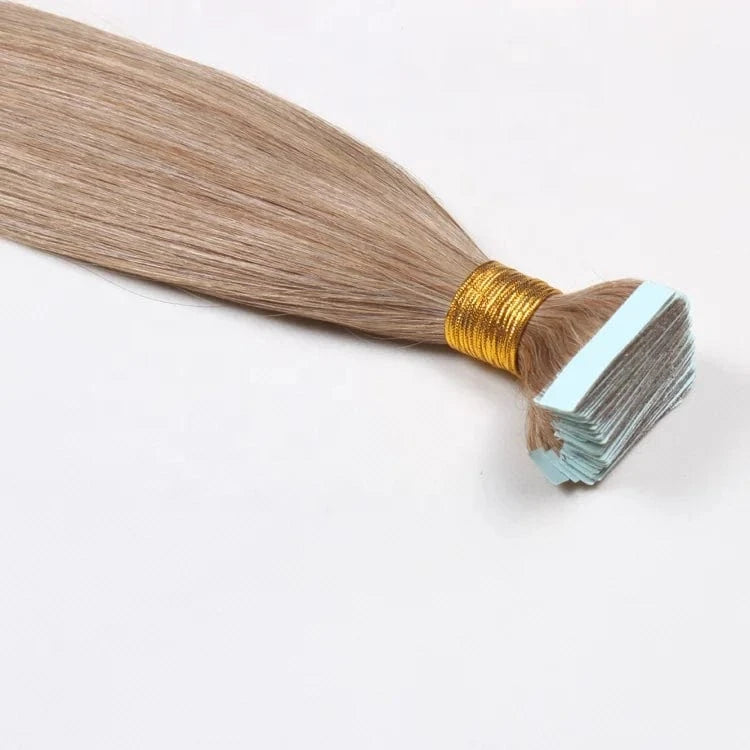 Wholesale 9A Russian Remy Extensions Double Drawn Tape In Hair Extensions Virgin Human Tape Hair