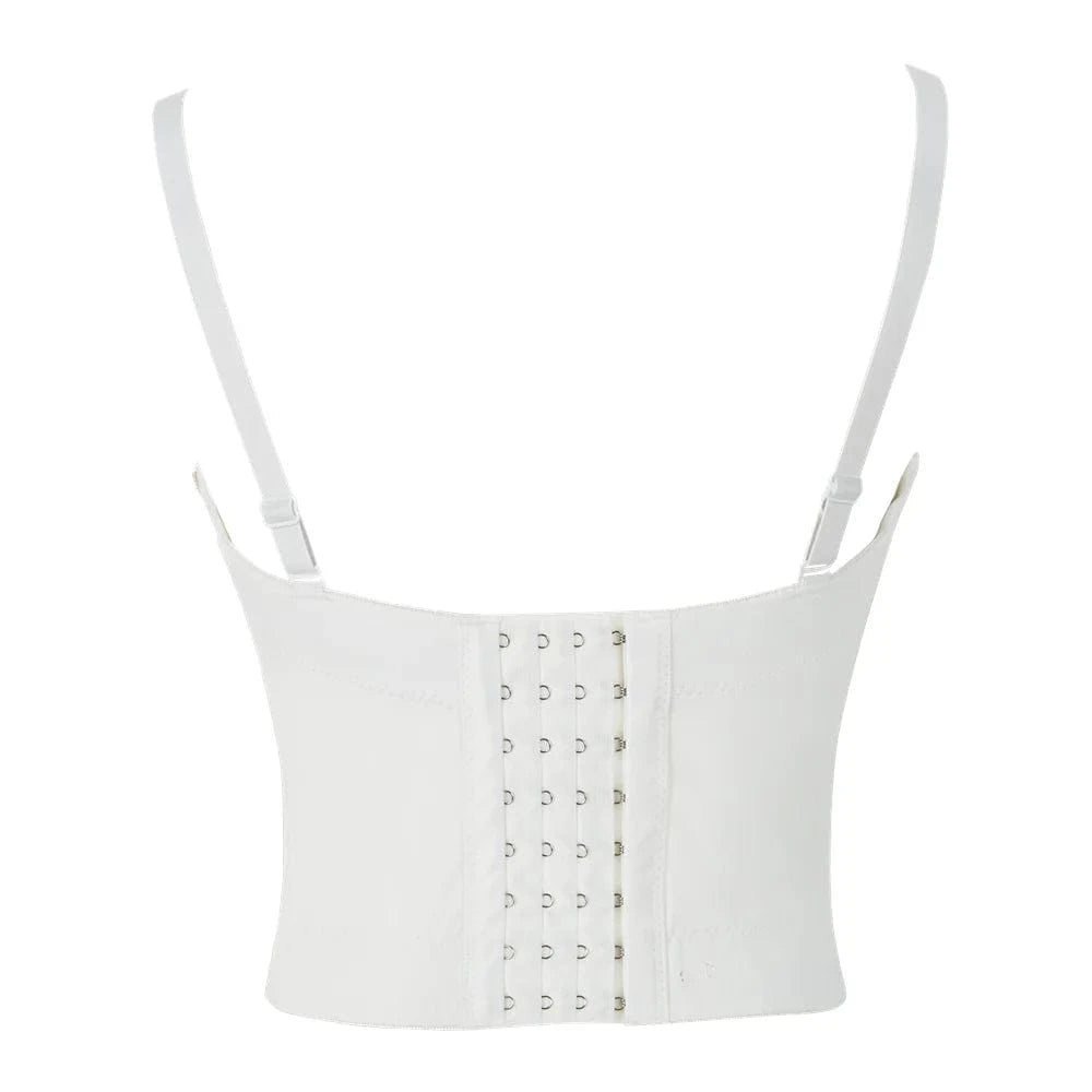 Wholesale adjustable plus size cupless womens back support waist training boned body shaper steampunk corset