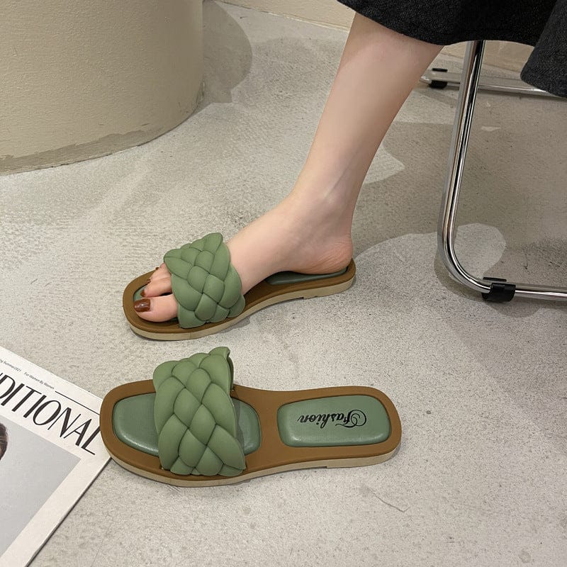 Wholesale beach sandals indoor outdoor Summer new cute flip flop sandal ladies flats shoes women wear sandals women's slippers