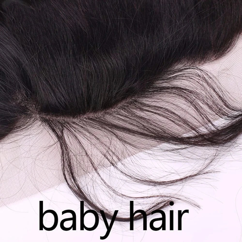 Wholesale Body Wave 13*4 Transparent Lace Frontal Closure Brazilian Virgin Human Hair Ear to Ear Lace Frontal