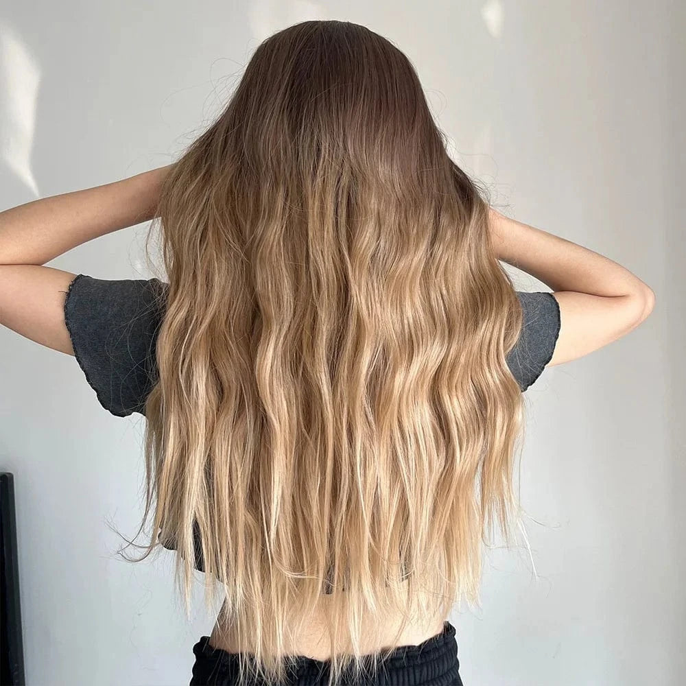 Wholesale Cheap Full Lace Natural Hair Wig Vendor Synthetic Long Fluffy Wigs Pixie Cut Afro Kinky Curly Blonde Ombre Wigs