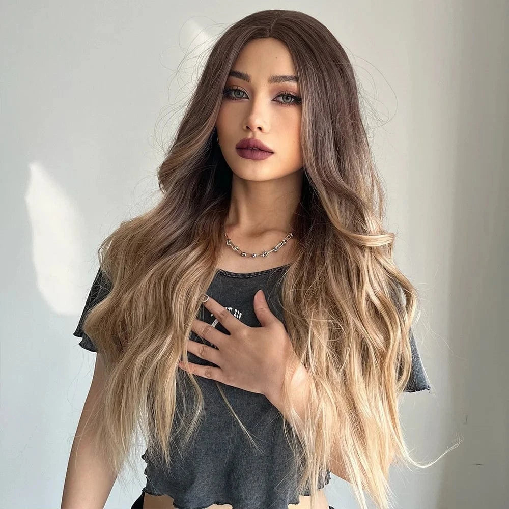 Wholesale Cheap Full Lace Natural Hair Wig Vendor Synthetic Long Fluffy Wigs Pixie Cut Afro Kinky Curly Blonde Ombre Wigs