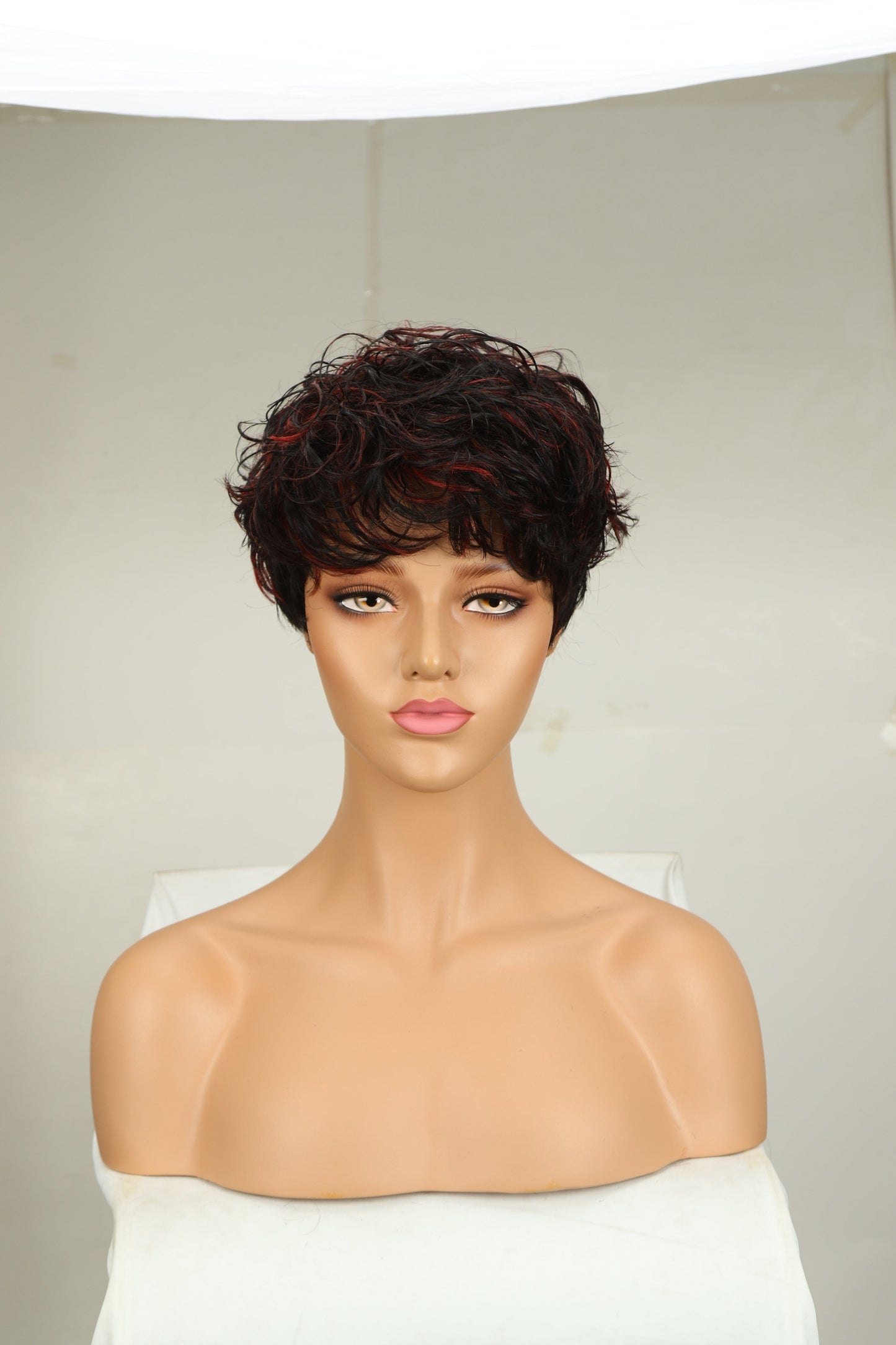 Wholesale Cheap Short Bob Wig Ombre Color 10 Inches Brazilian Remy Hair For Black Women Full Machine Made Human Hair Wigs