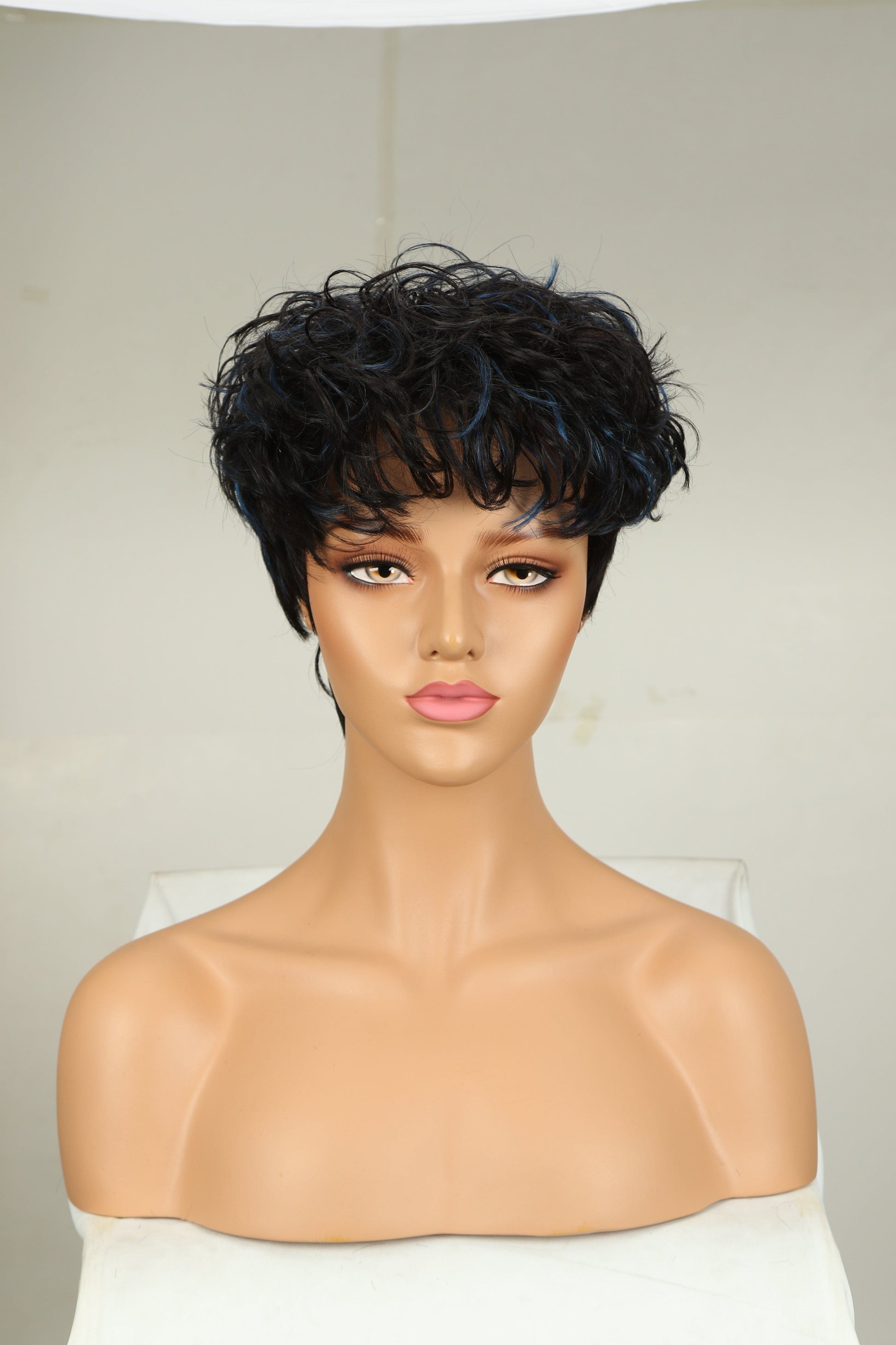 Wholesale Cheap Short Bob Wig Ombre Color 10 Inches Brazilian Remy Hair For Black Women Full Machine Made Human Hair Wigs