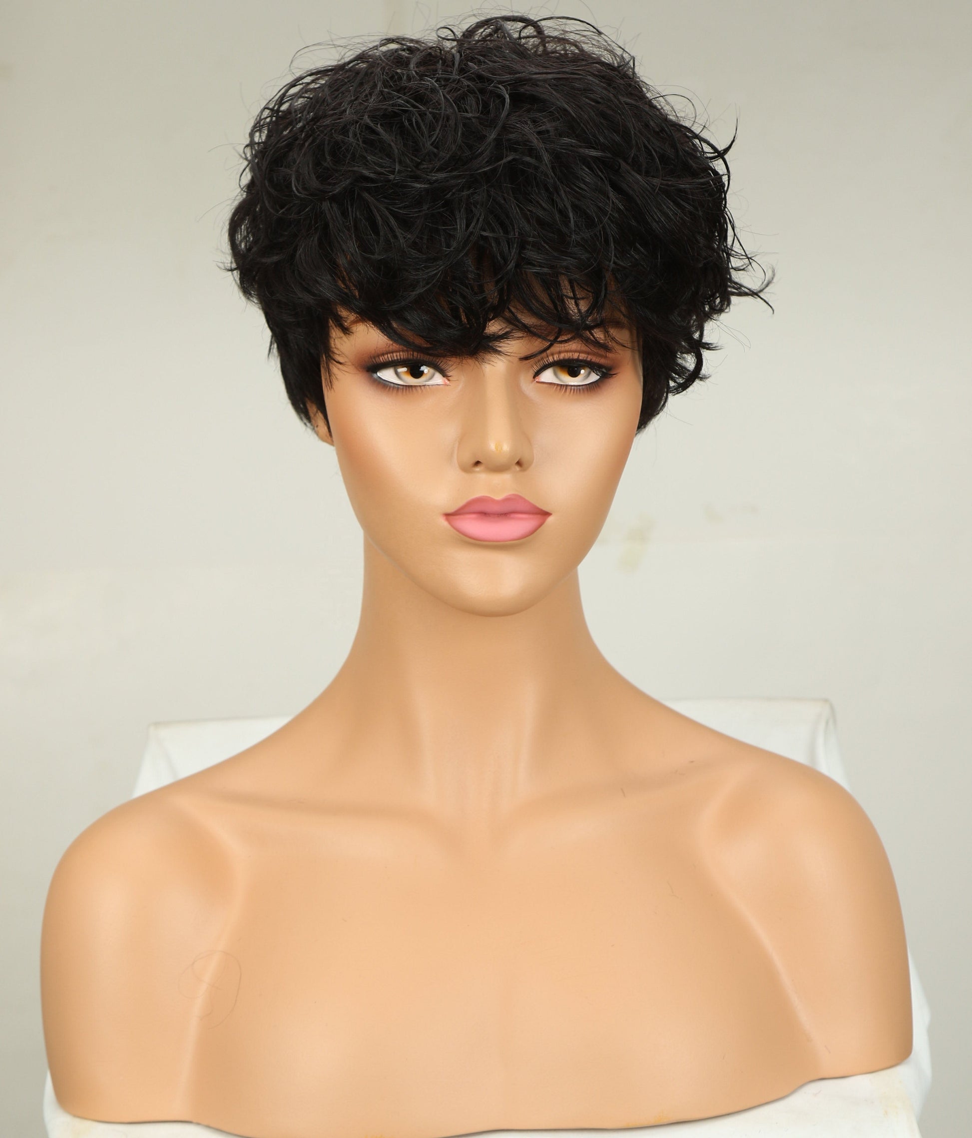 Wholesale Cheap Short Bob Wig Ombre Color 10 Inches Brazilian Remy Hair For Black Women Full Machine Made Human Hair Wigs