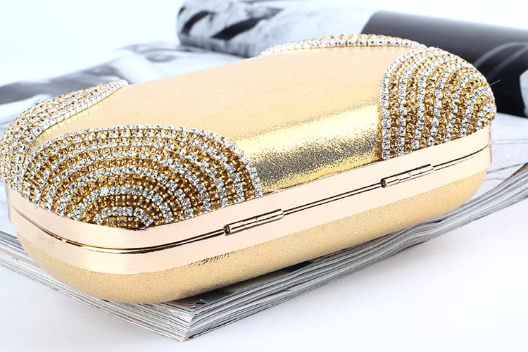 Wholesale Classic Top Quality Crystal Clutch Evening Bag Dazzling Diamond Handbags for Party Prom Banquet Clutch Purse