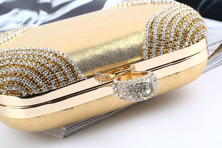Wholesale Classic Top Quality Crystal Clutch Evening Bag Dazzling Diamond Handbags for Party Prom Banquet Clutch Purse