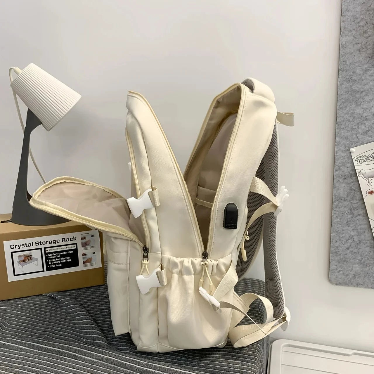 Wholesale Custom Schoolbags College Students Large Capacity Laptop Backpack School Bags for Teens