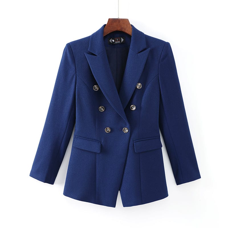 Wholesale Dropship OEM High-Quality New Single Button Women's Trousers Suit Two Piece suit For Women Pant Suits Office Wear