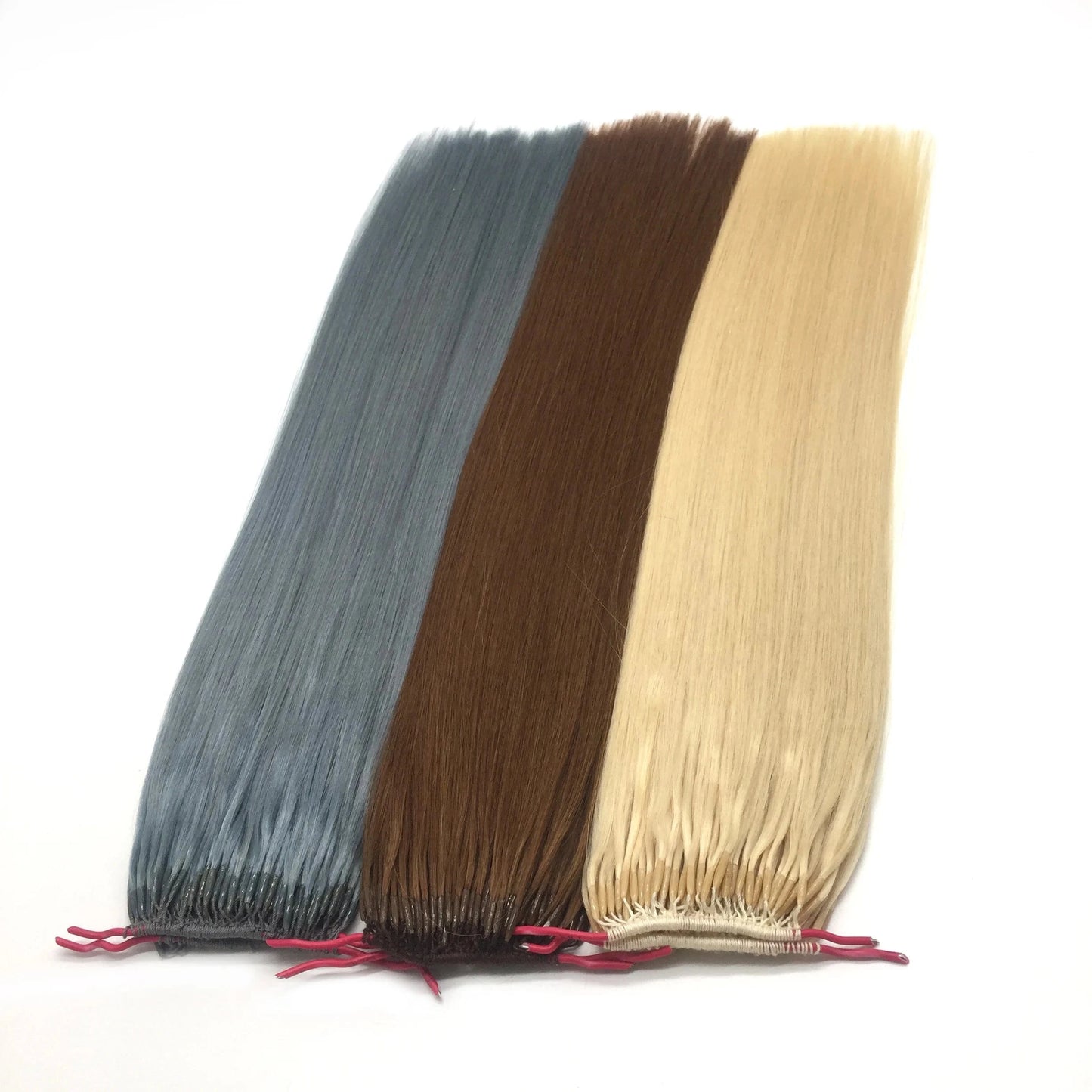 Wholesale Factory Natural Hair Two Cotton Thread Twins Double Line I-tip Glue Knot Hair Extensions human
