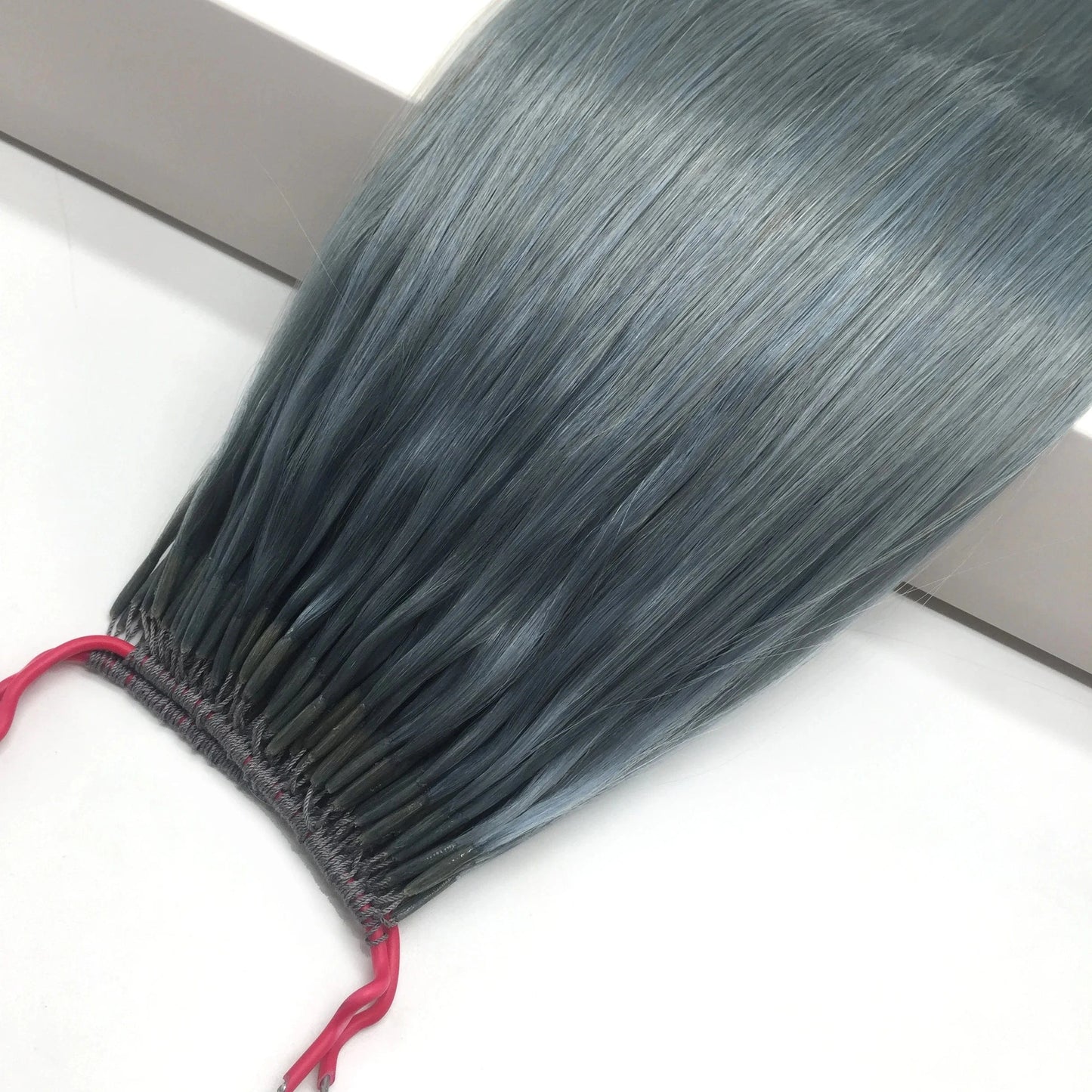 Wholesale Factory Natural Hair Two Cotton Thread Twins Double Line I-tip Glue Knot Hair Extensions human
